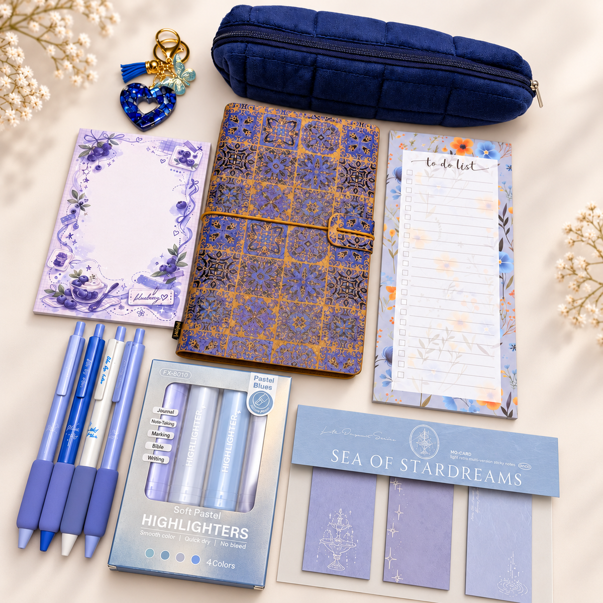Blue Elegance | Signature Stationery Bundle