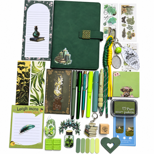 A5 Bookish Bundle - Green