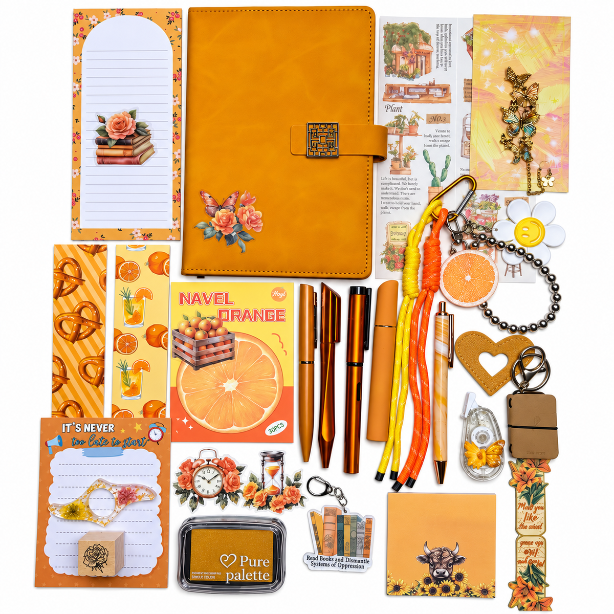 A5 Bookish Bundle - Orange
