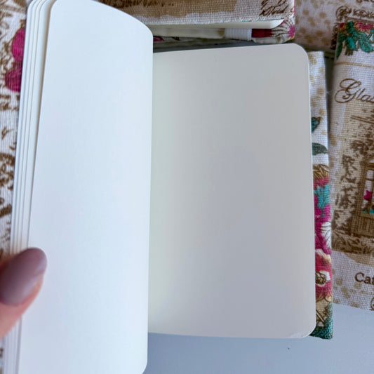 A6 Fabric Notebook