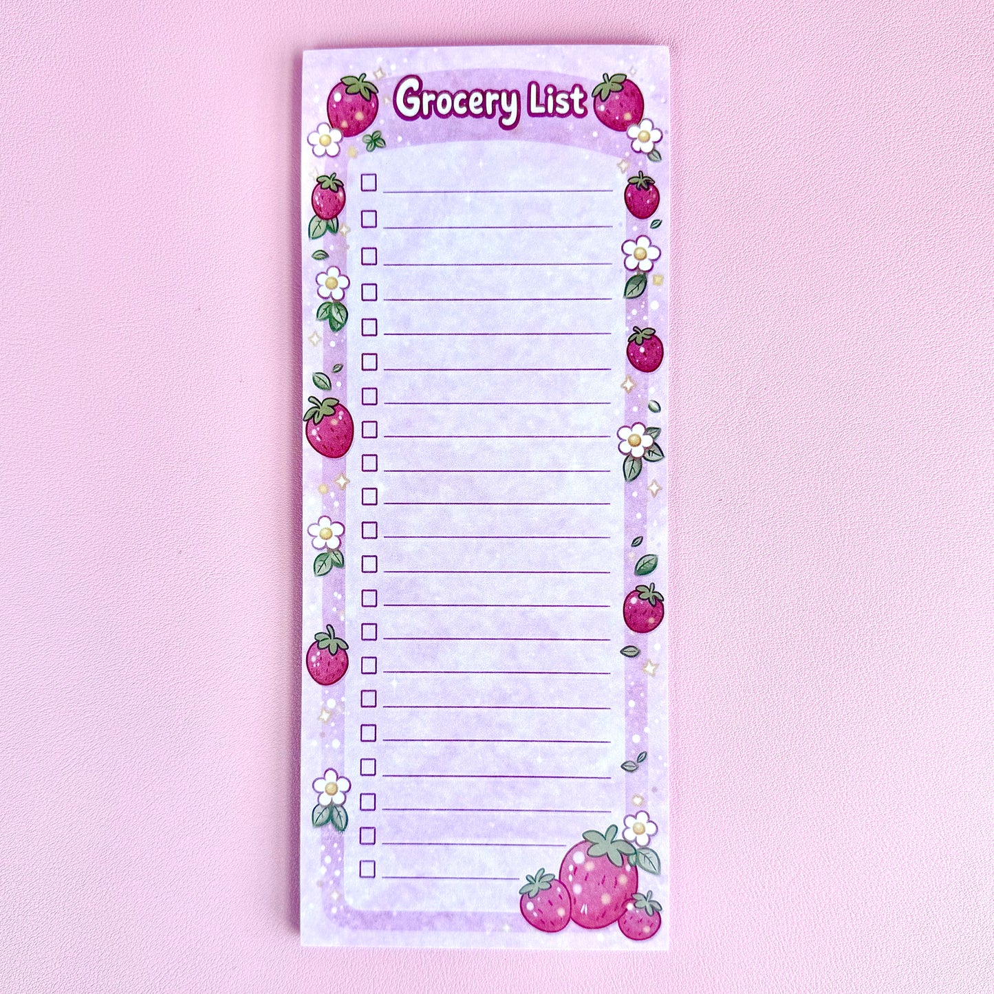 Berry Grocery List