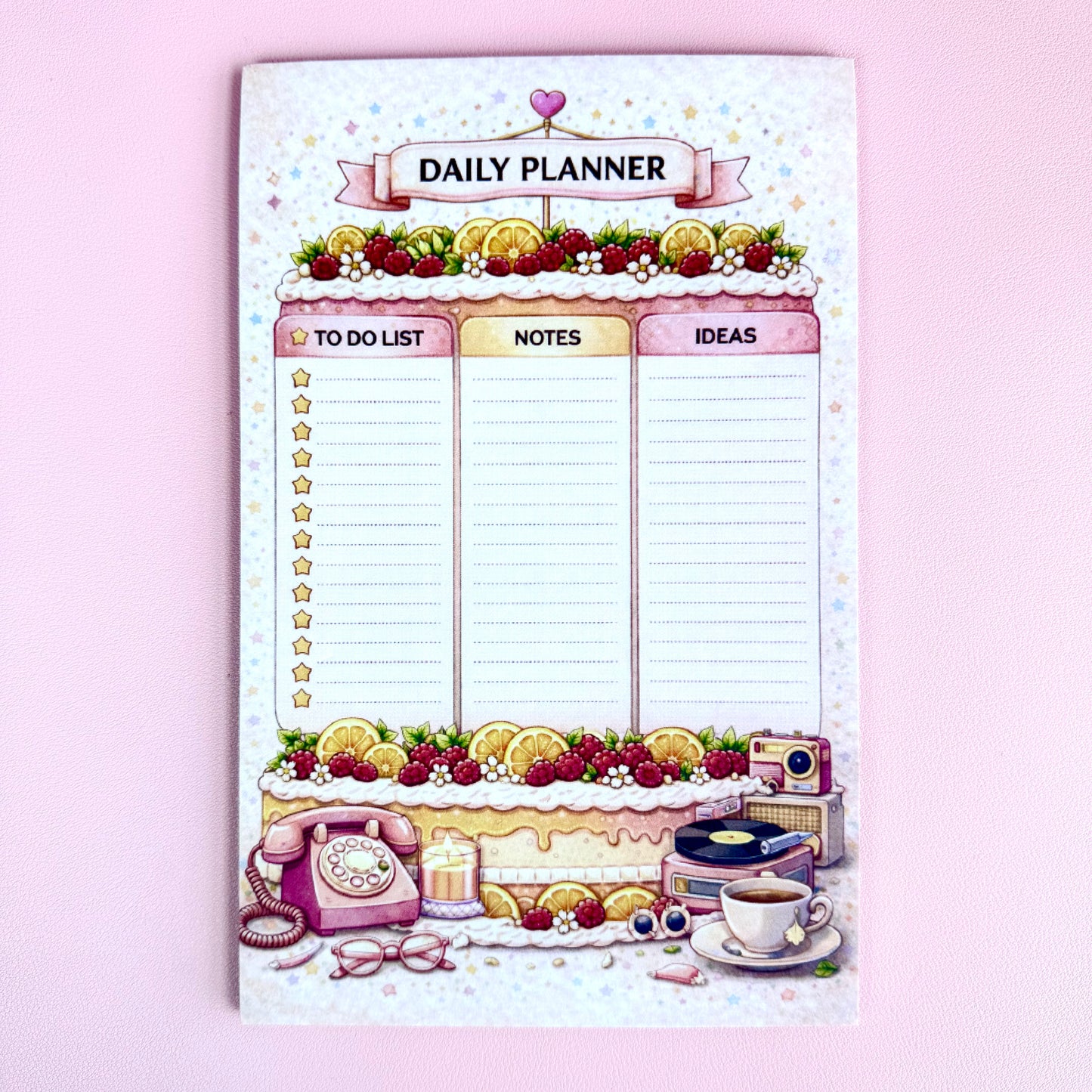 Dessert Daily Planner