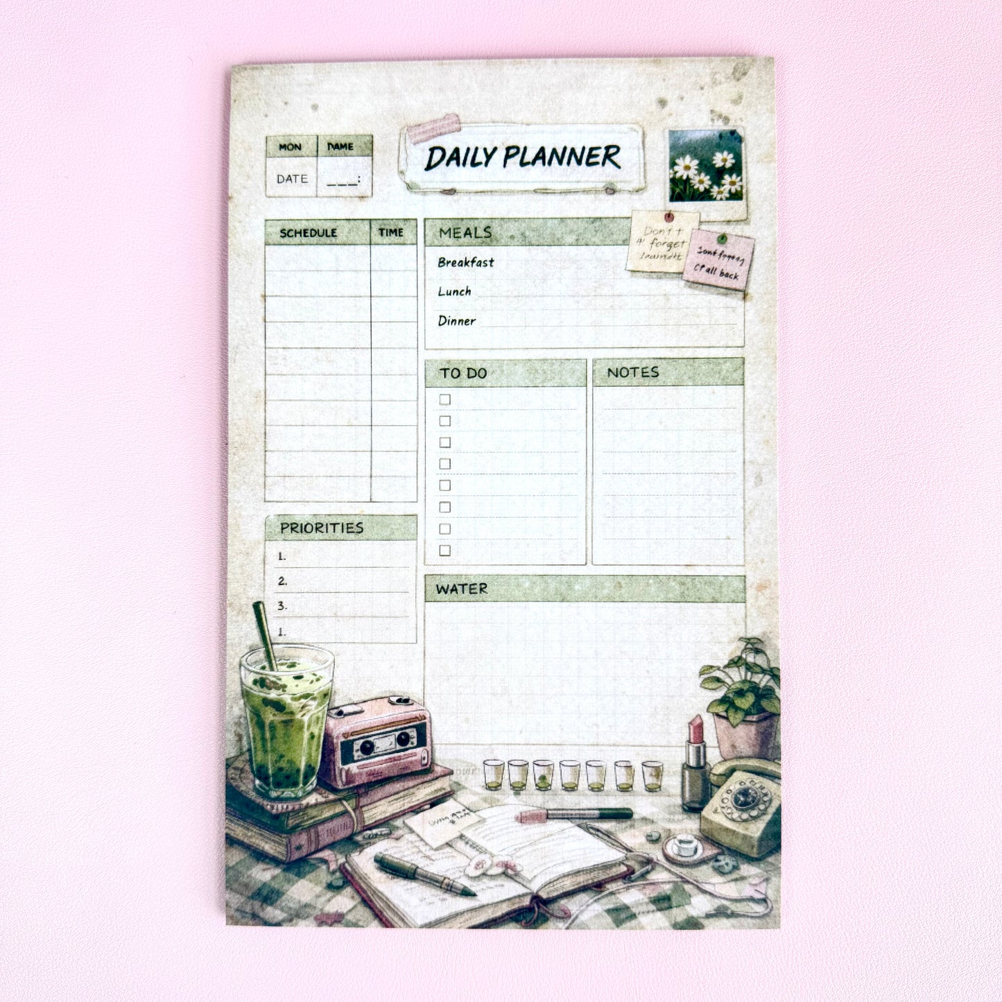 Retro Daily Planner