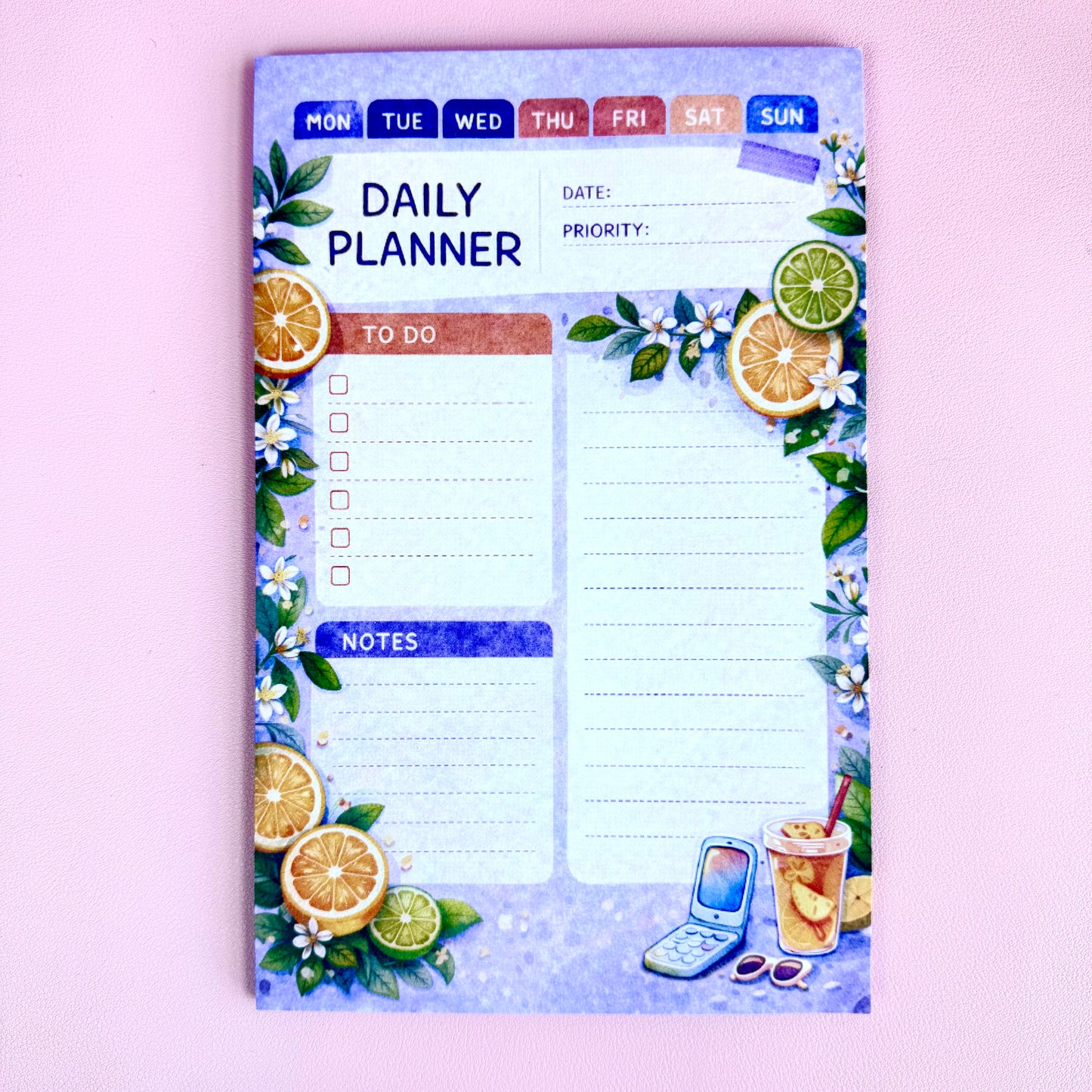 Citrus Daily Planner