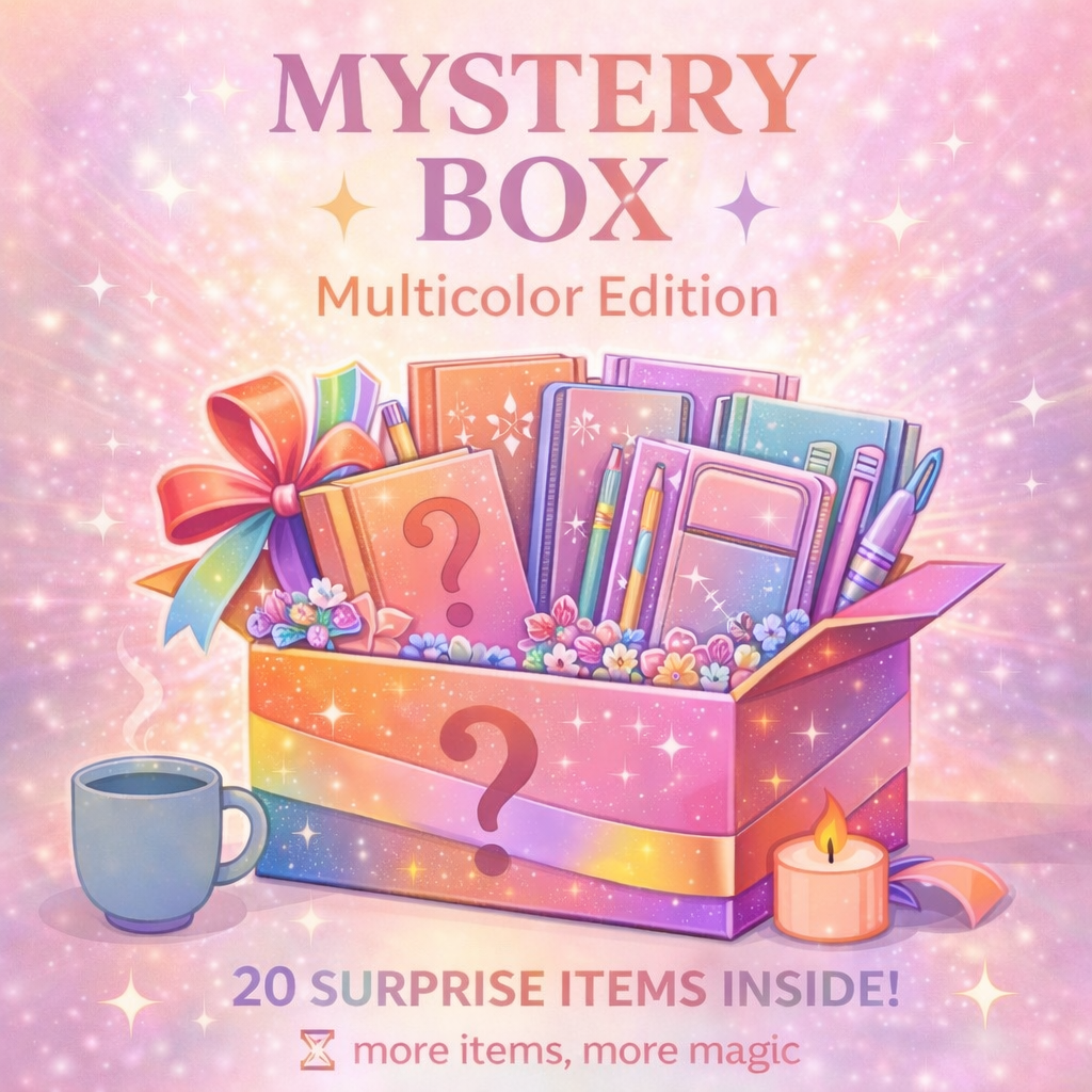 [1周年イベント] Mystery Archive Box Multicolor Edition 📕✏️📚 – ALEXEN DREAM STORE LLC
