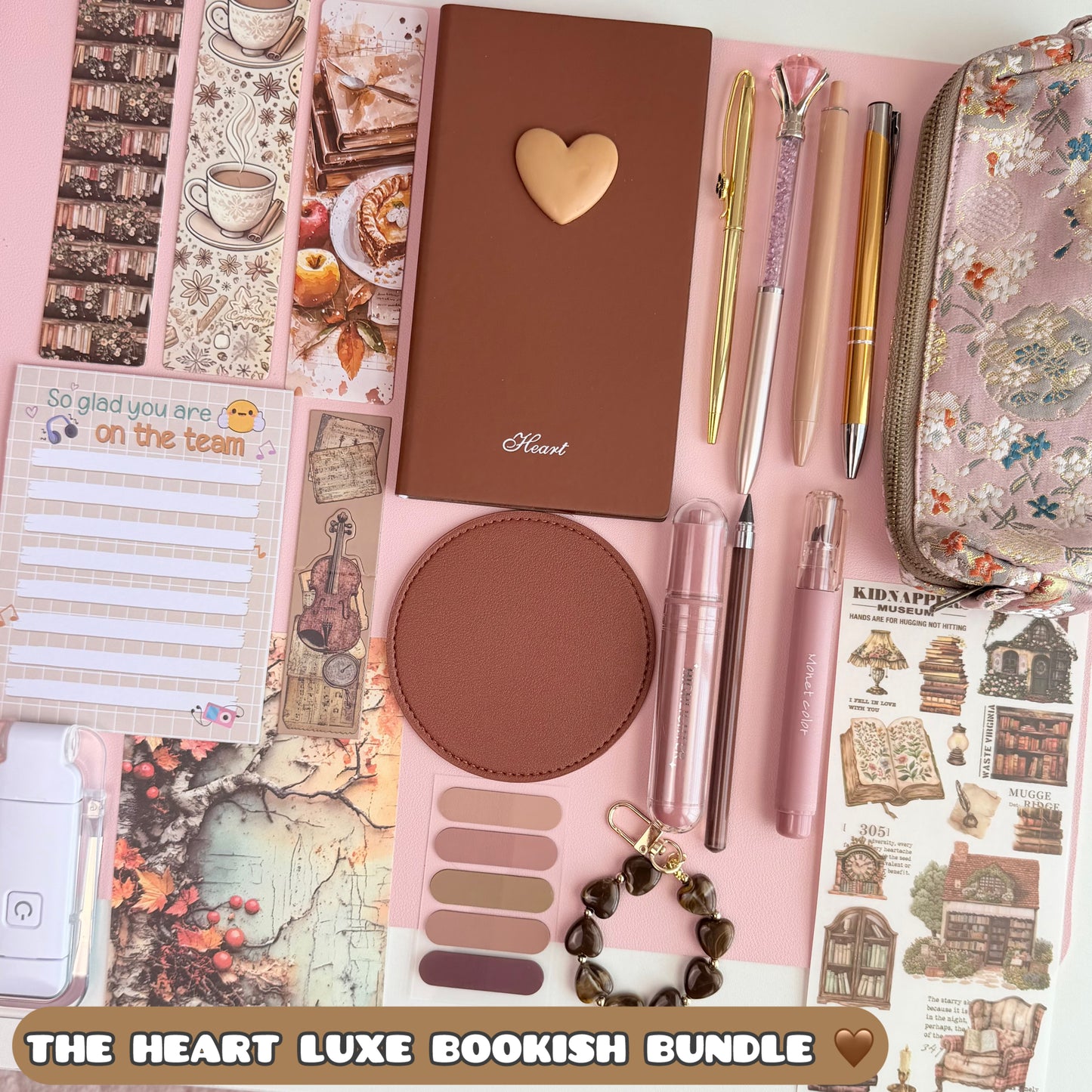 The Heart Luxe Bookish Bundle 🤎