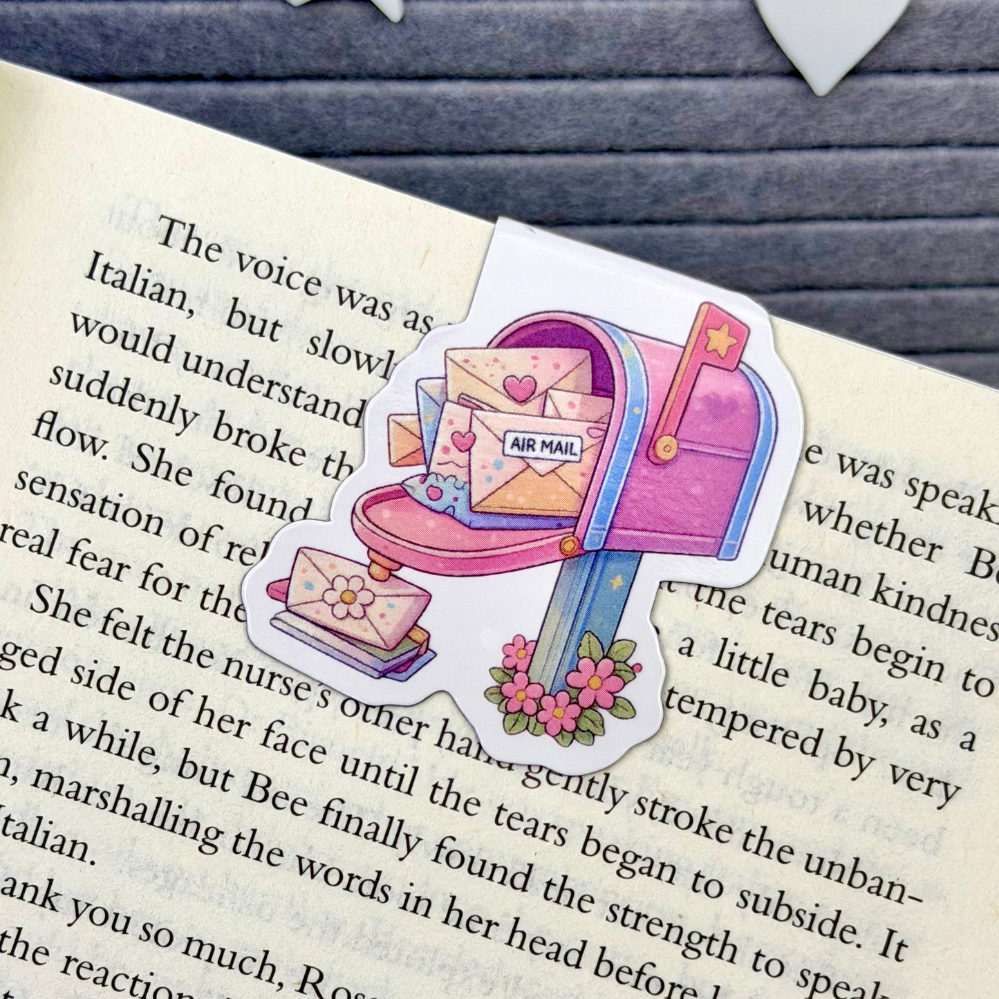 Air Mail Magnetic Bookmark