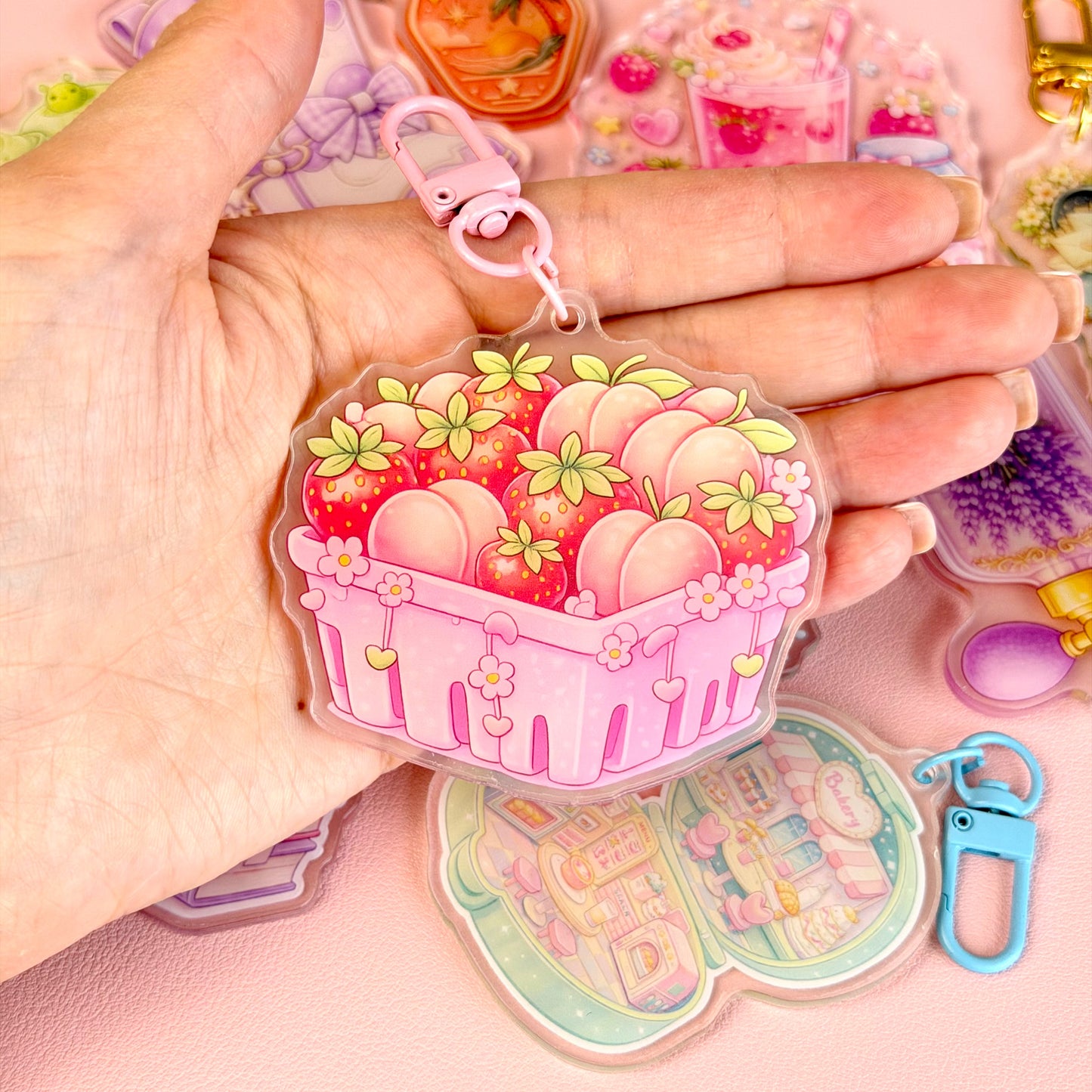 Fruit Basket Keychain