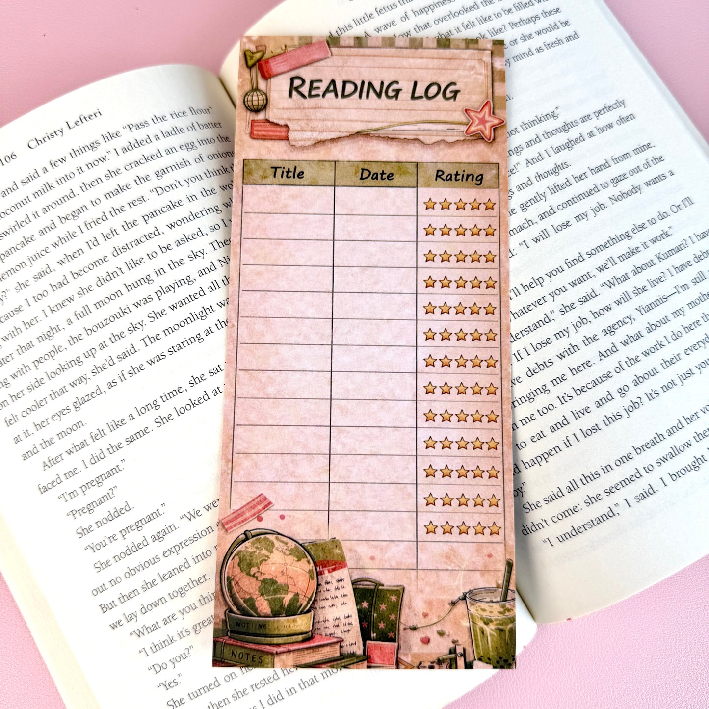 90s Vibes Reading Log