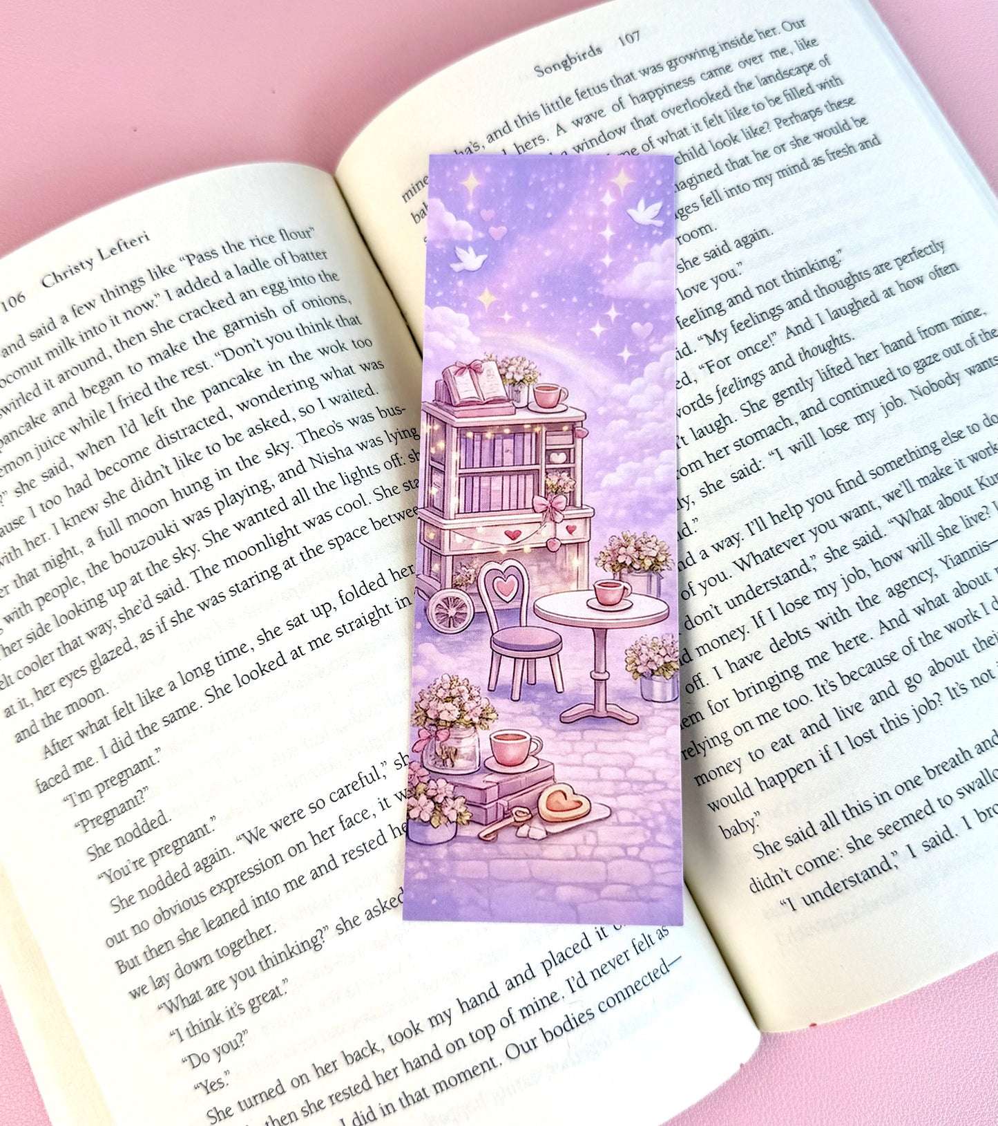 Book Cafe Bookmark