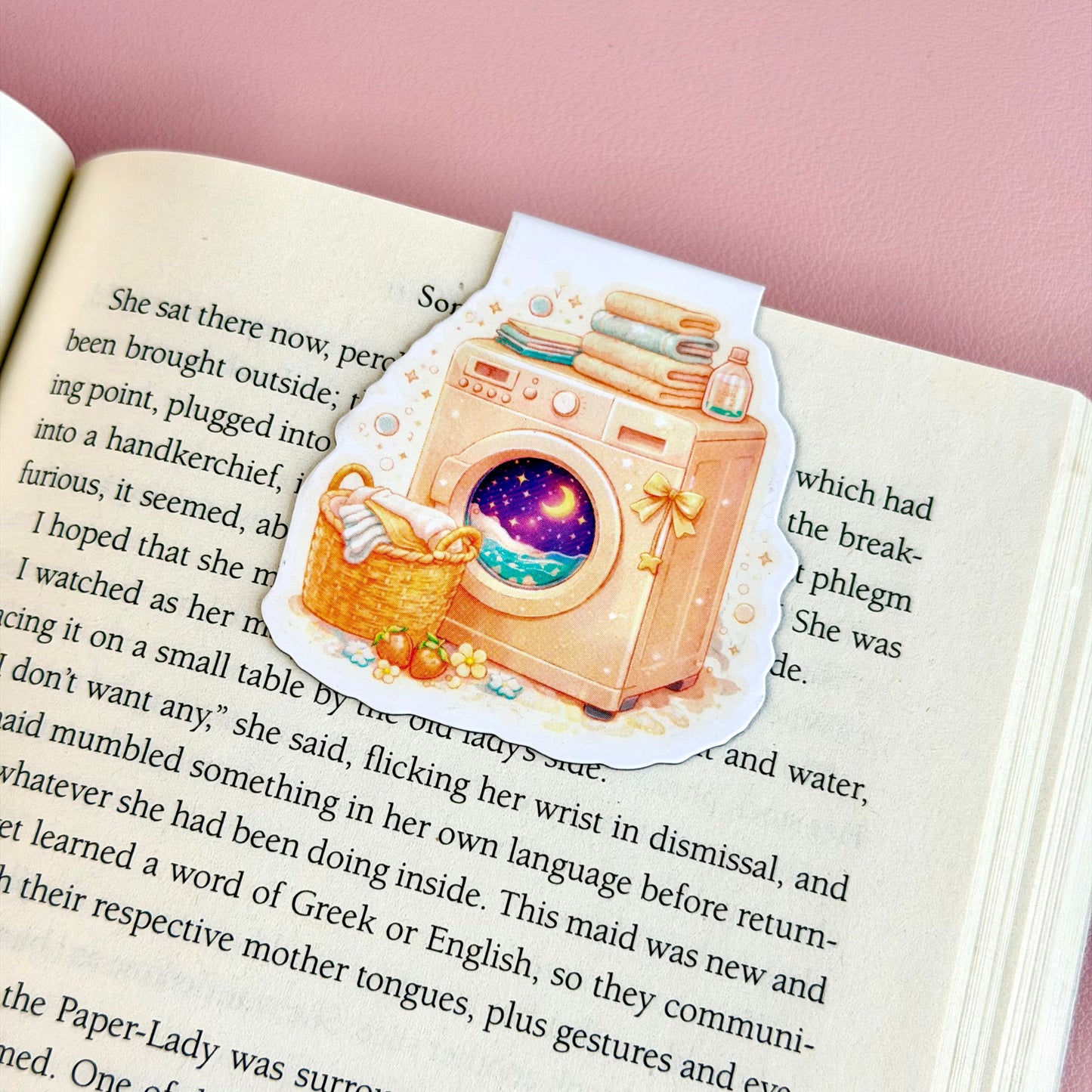 Laundry Magnetic Bookmark