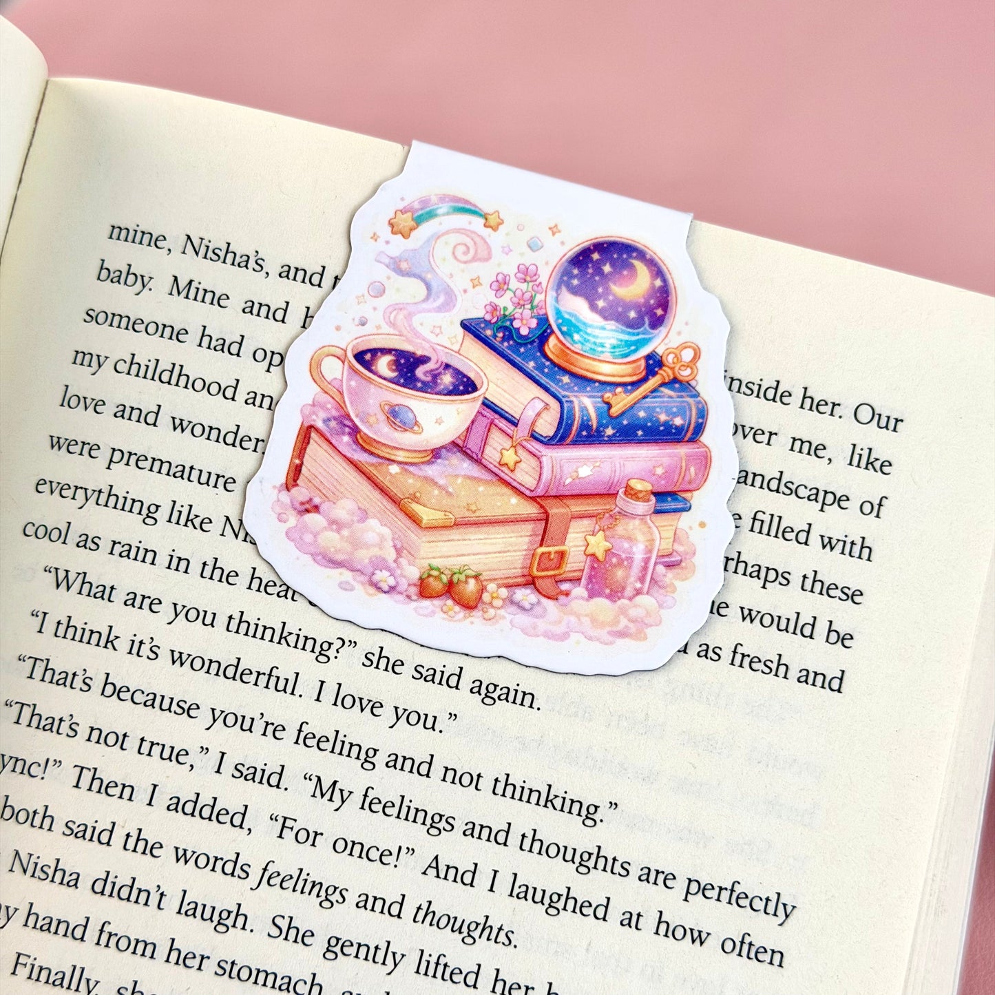 Bookish Magic Magnetic Bookmark