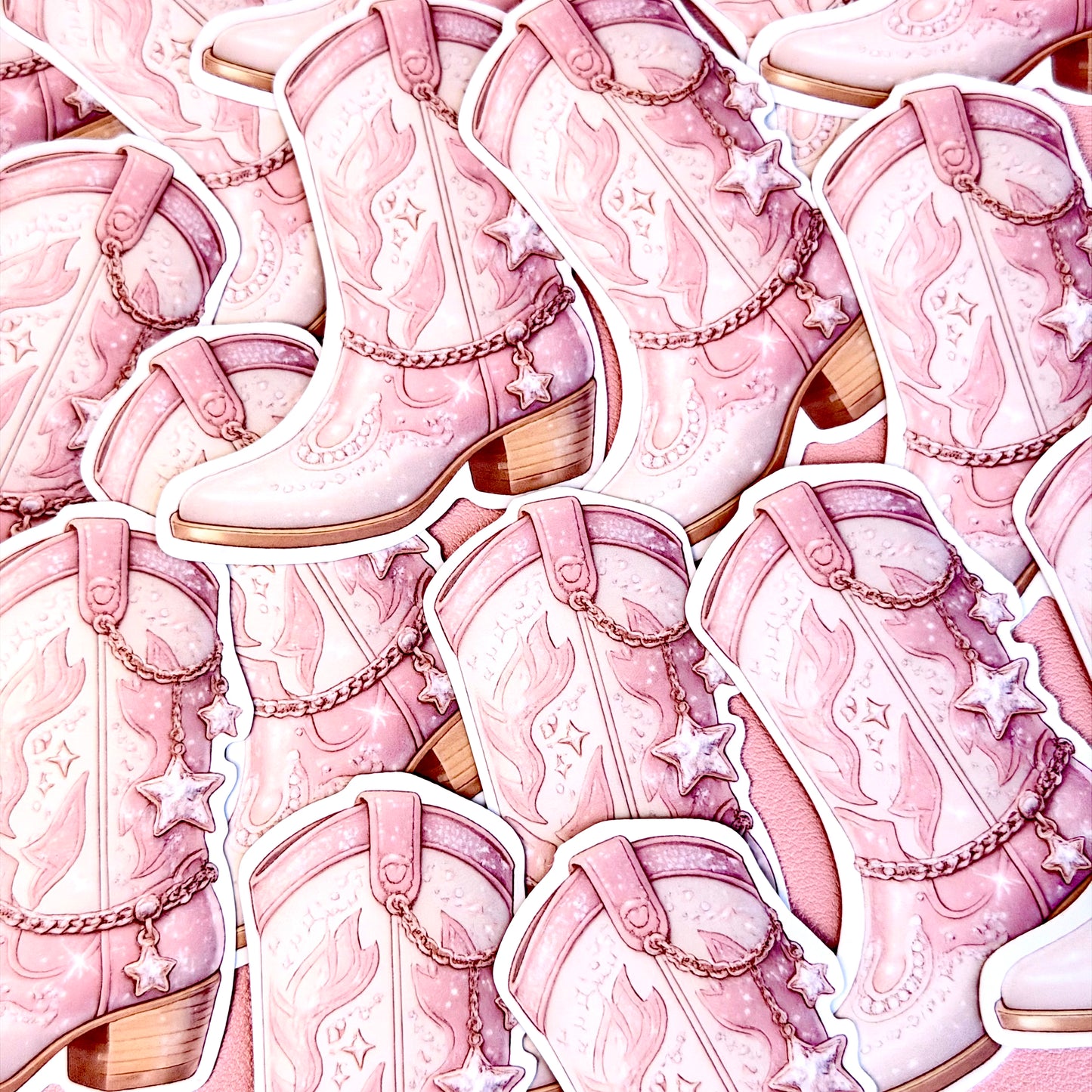 Cowgirl Boot Sticker
