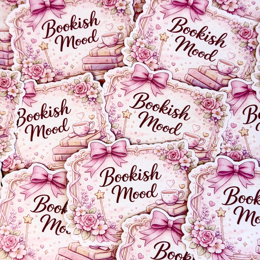 Bookish Mood Sticker