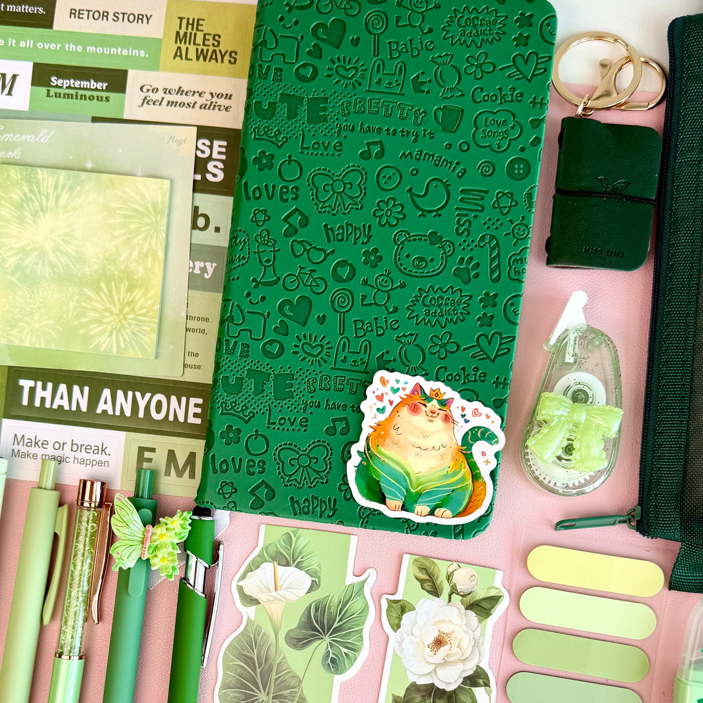 Dreamy Emerald Bookish Bundle