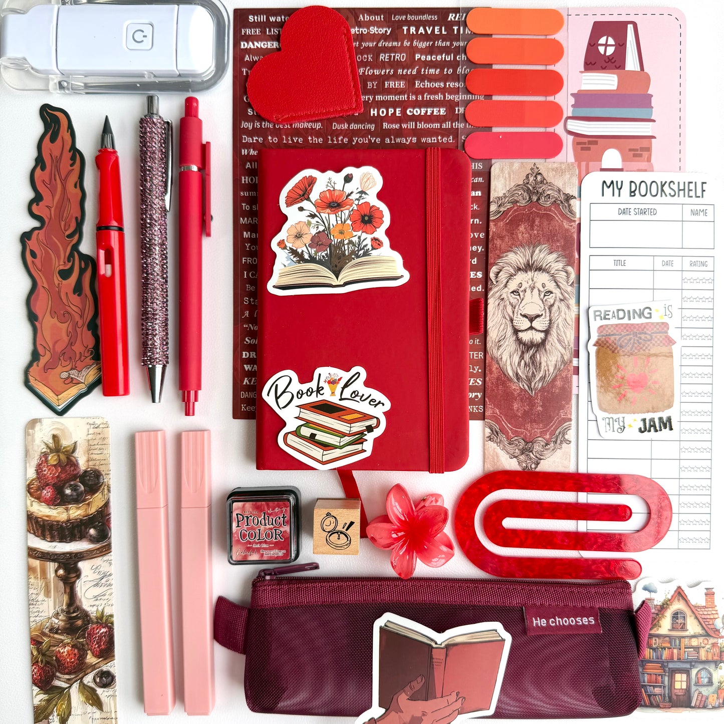 Bookish Bundle RED