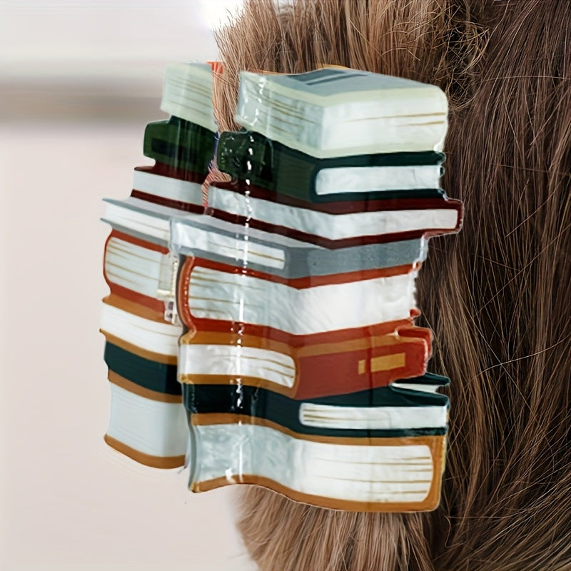 Bookish Hair Claw