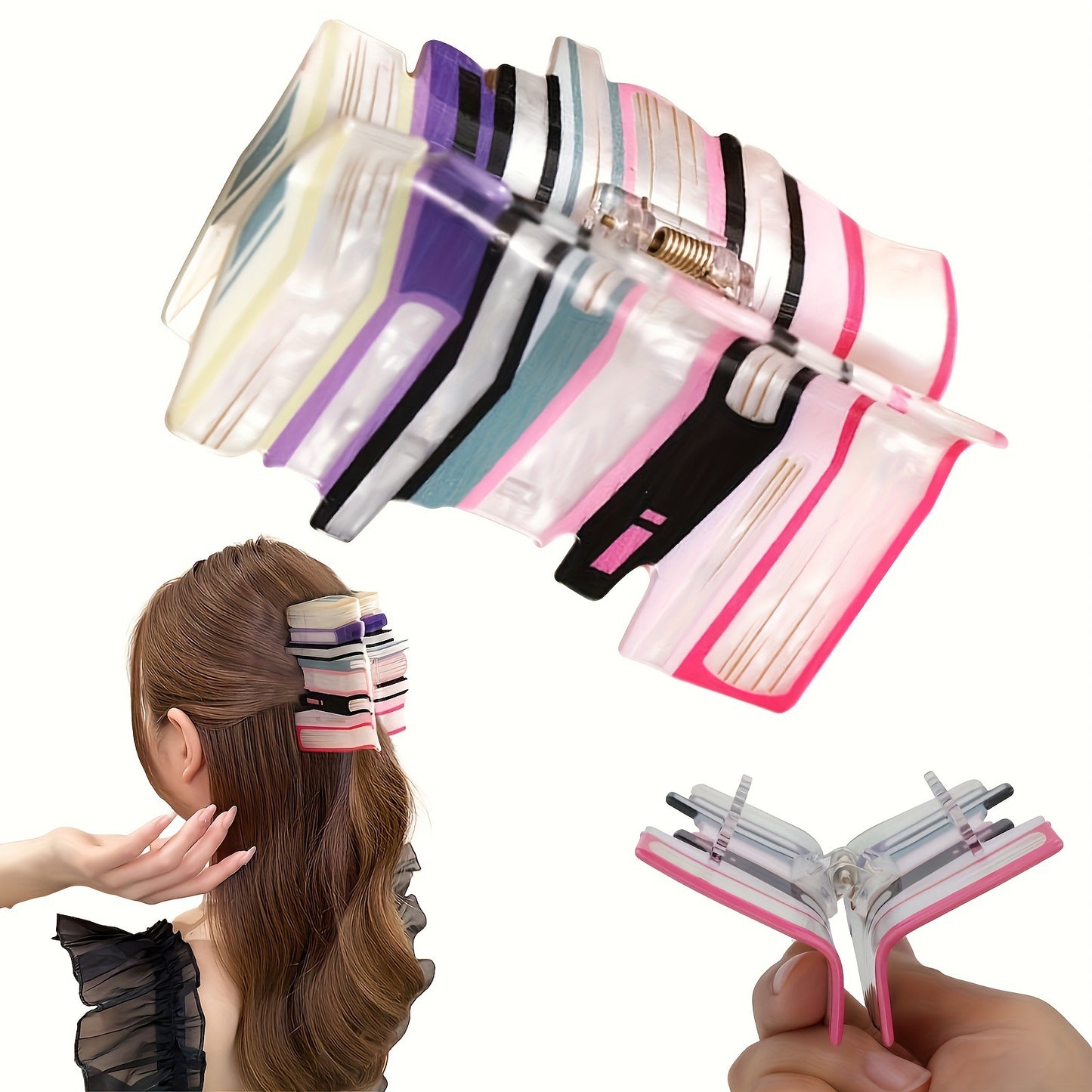 Bookish Hair Claw