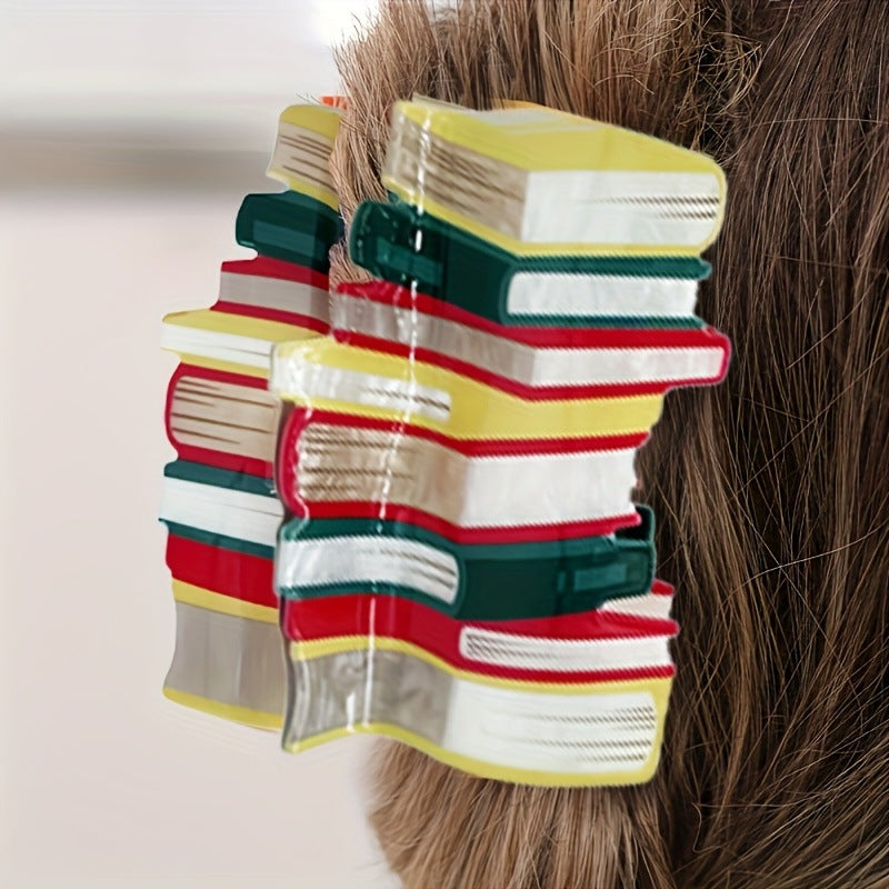 Bookish Hair Claw