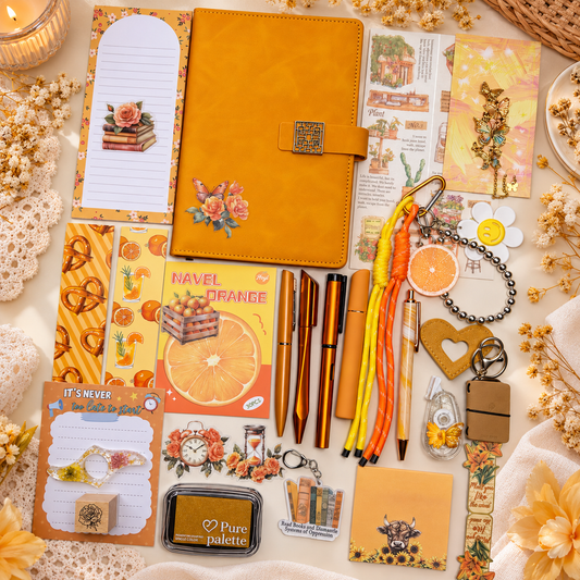 A5 Bookish Bundle - Orange