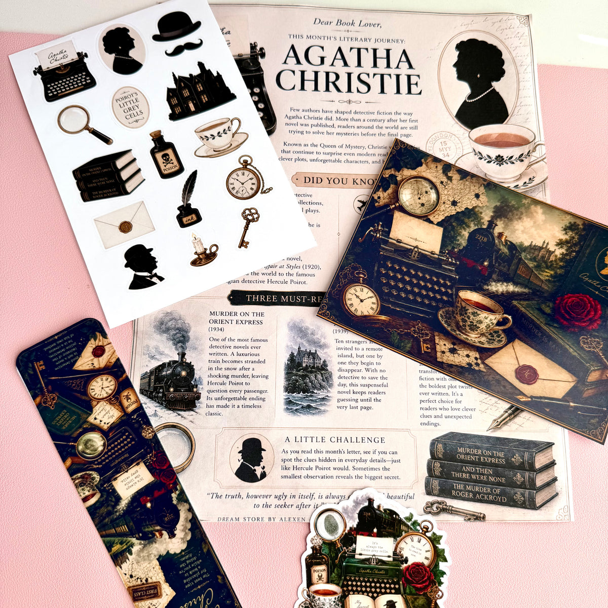 August Past Collection – Bookish Letter Club