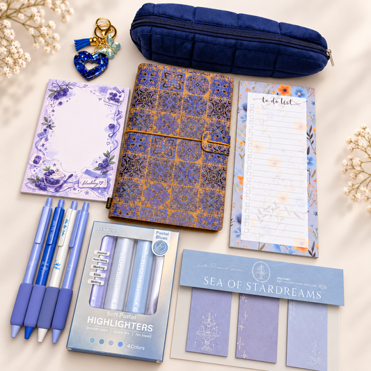 Blue Elegance | Signature Stationery Bundle