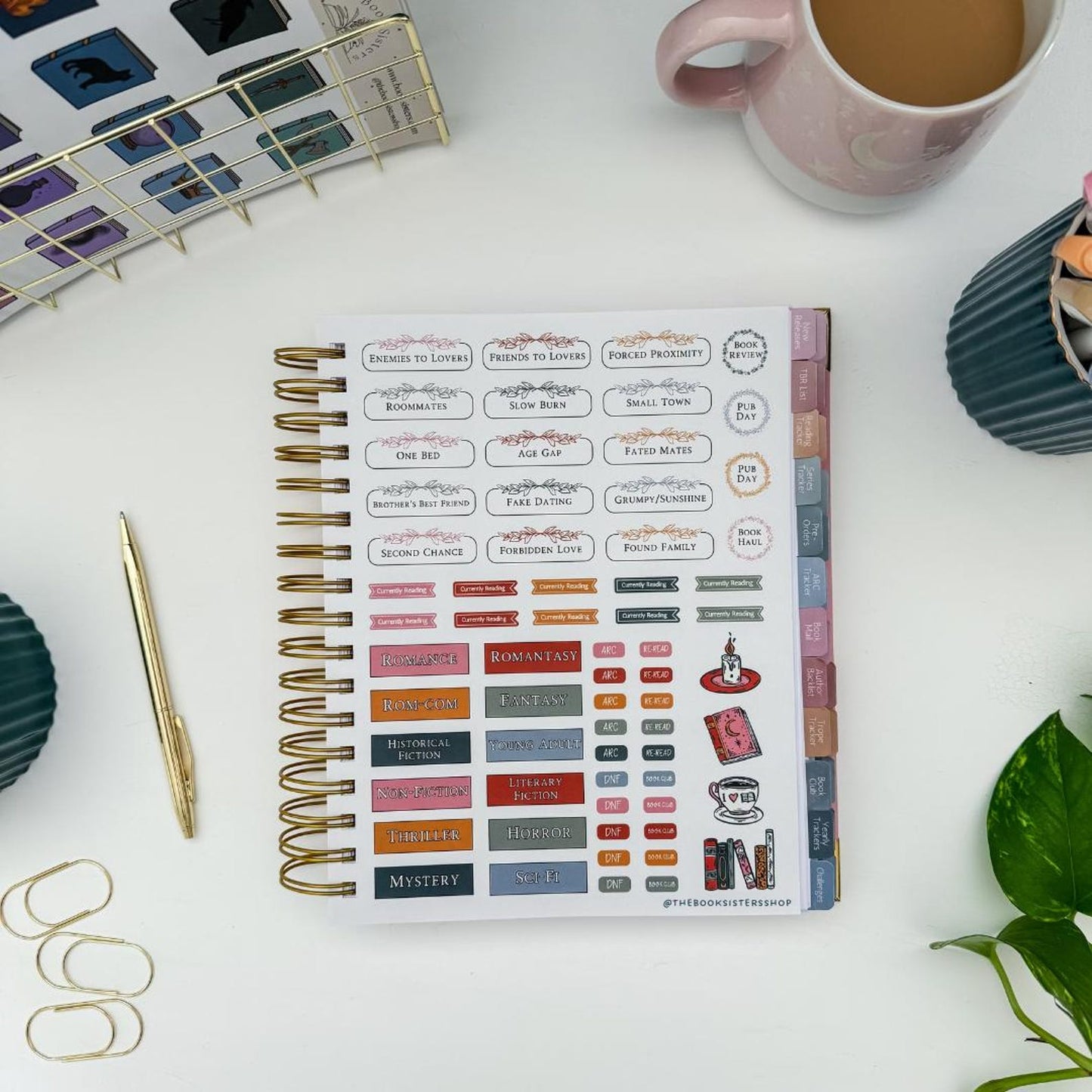 Cozy Bookish Planner