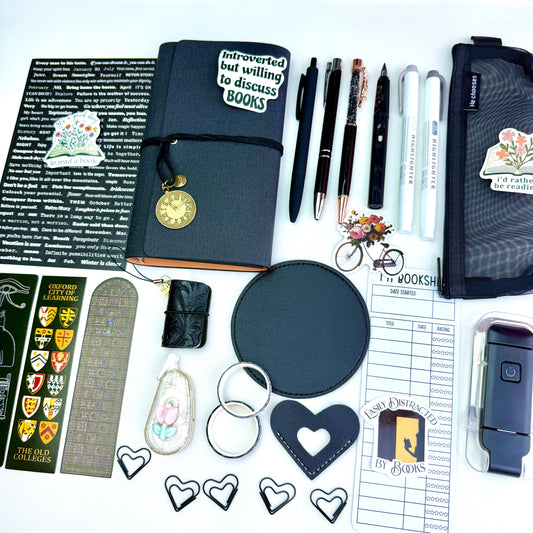 Travel Journal Bookish Bundle 🧭 BLACK