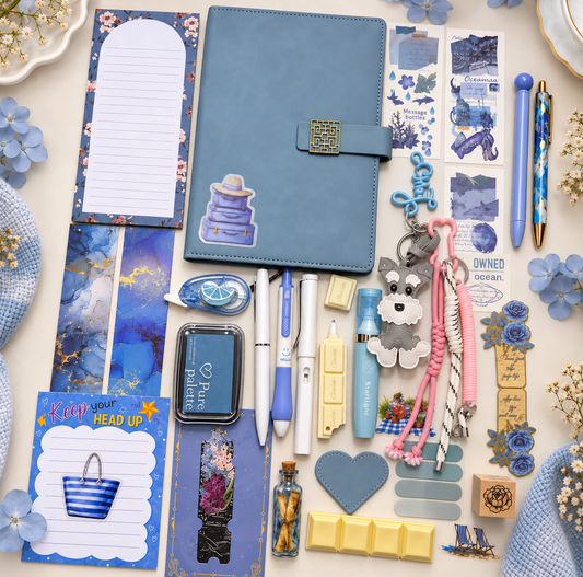 A5 Bookish Bundle - Blue