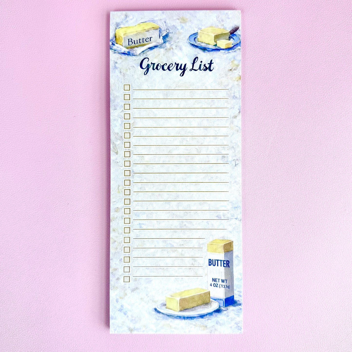 Butter Grocery List