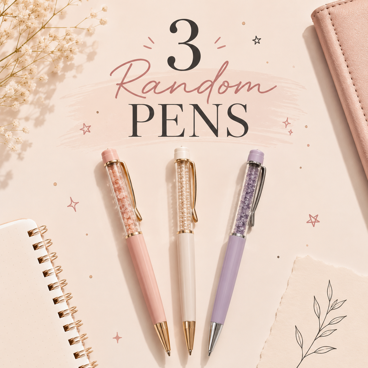 FREE GIFT: 3 Mystery Pens