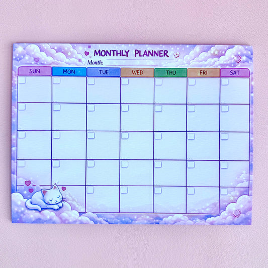 Dreamy Monthly Planner