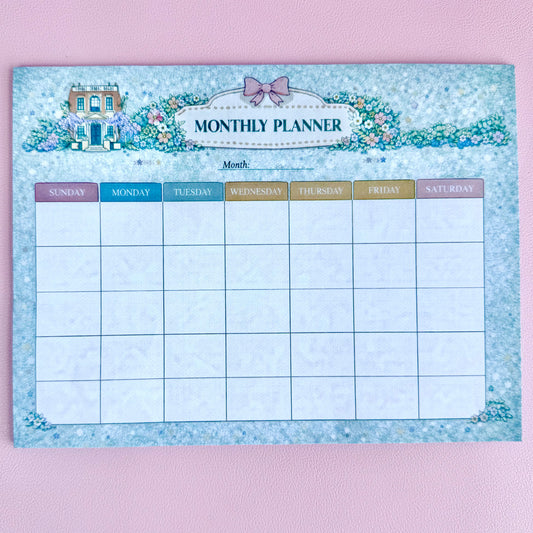 Vintage Garden Monthly Planner