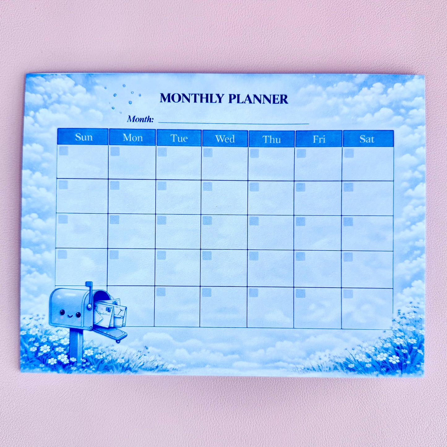 Mail Monthly Planer