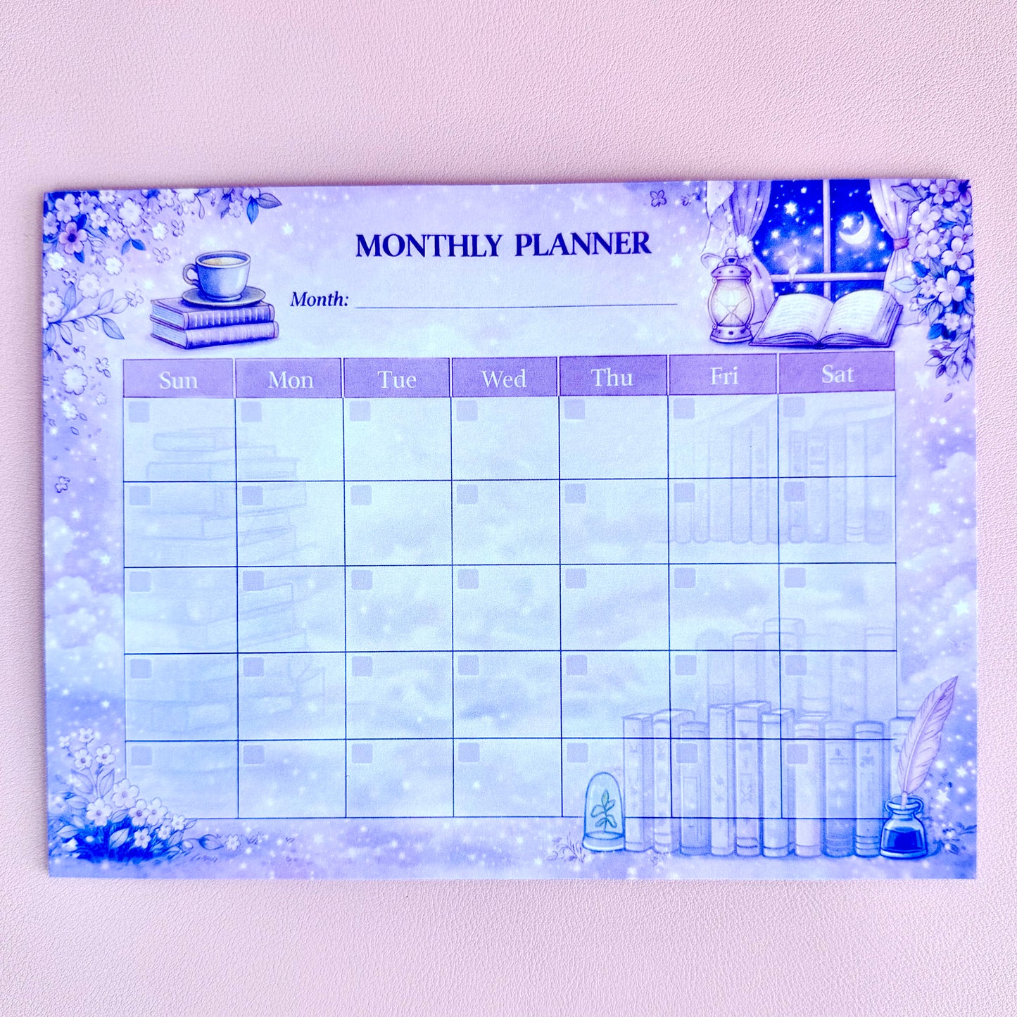 Moonlight Monthly Planner