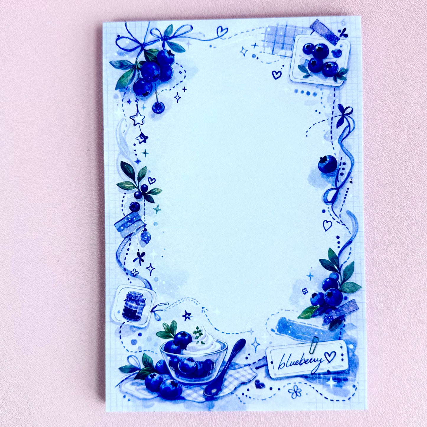 Blueberry Notepad