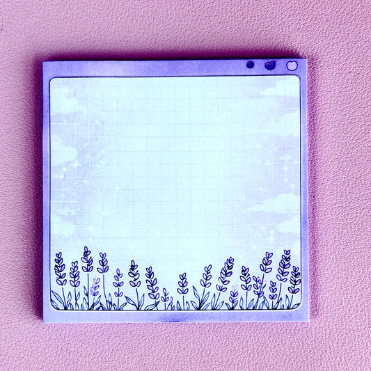 Lavender Sticky Notes