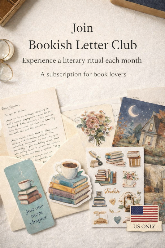Join Bookish Letter Club - US Monthly Subscription