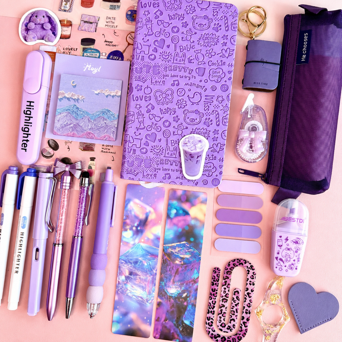 Dreamy Lavender Bookish Bundle