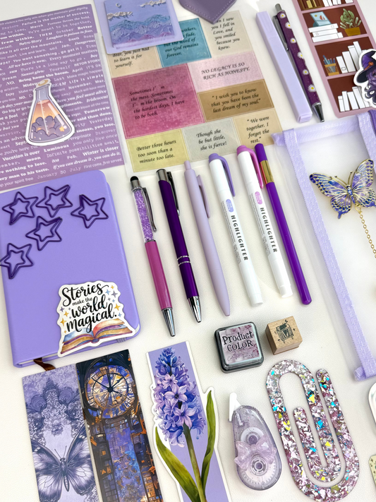 💜 Bookish Bundle LAVENDER DRIFT