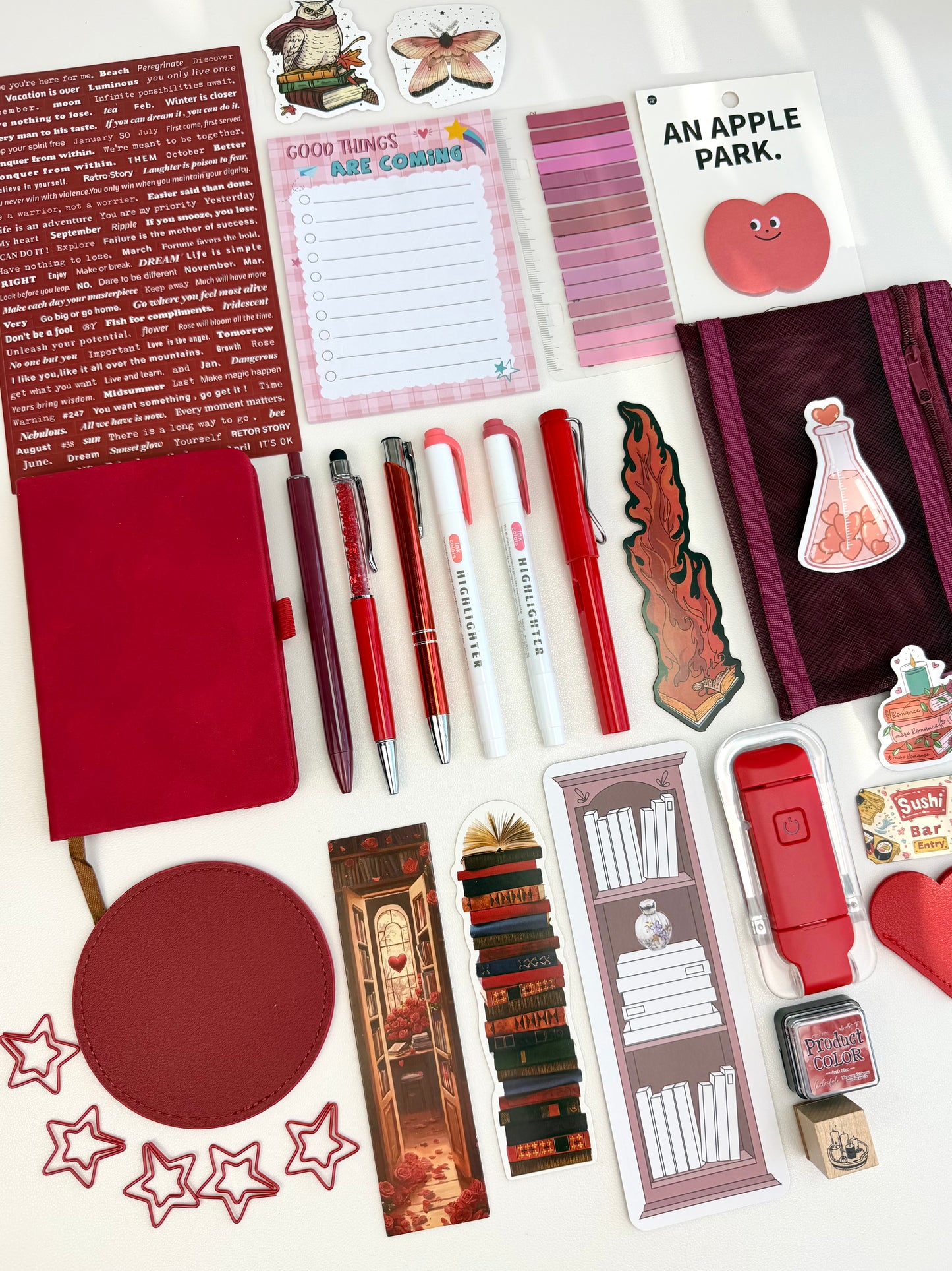 ❤️ Bookish Bundle CRIMSON BLUSH