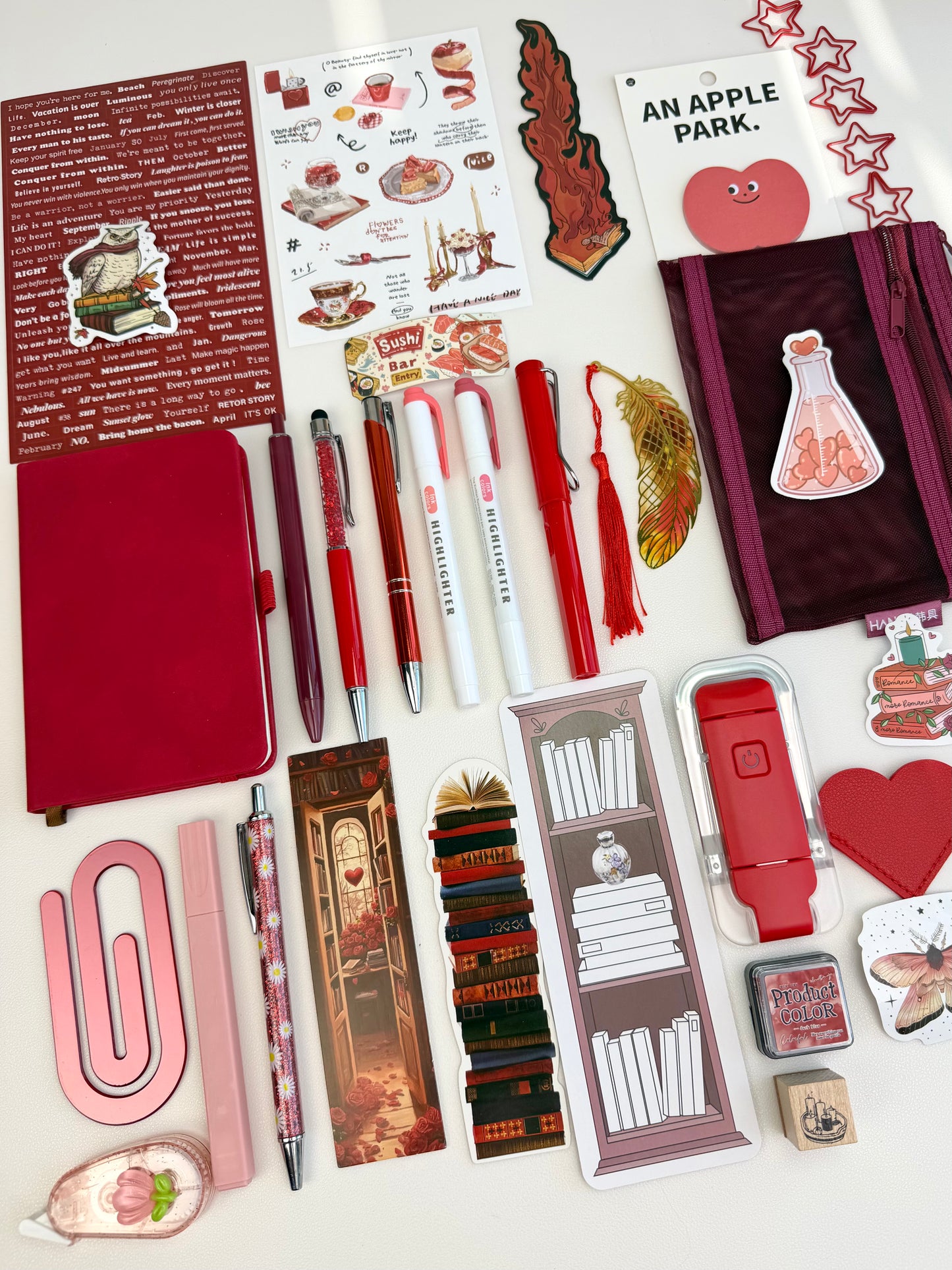 ❤️ Bookish Bundle CRIMSON BLUSH