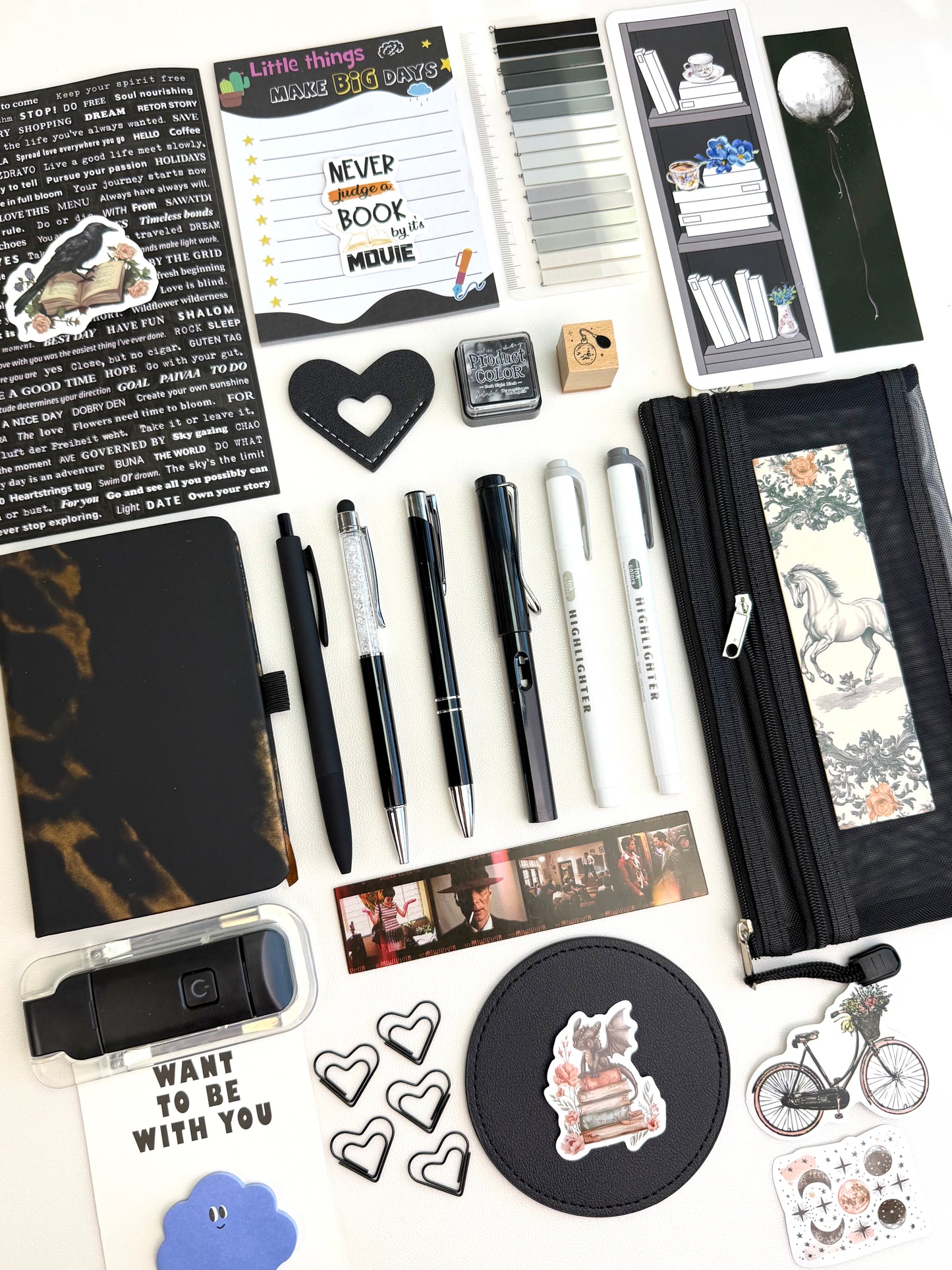 🖤 Bookish Bundle SMOKE MARBLE