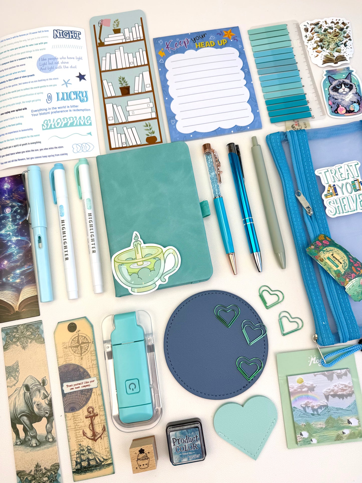 🩵 Bookish Bundle SKY MINT BLEND