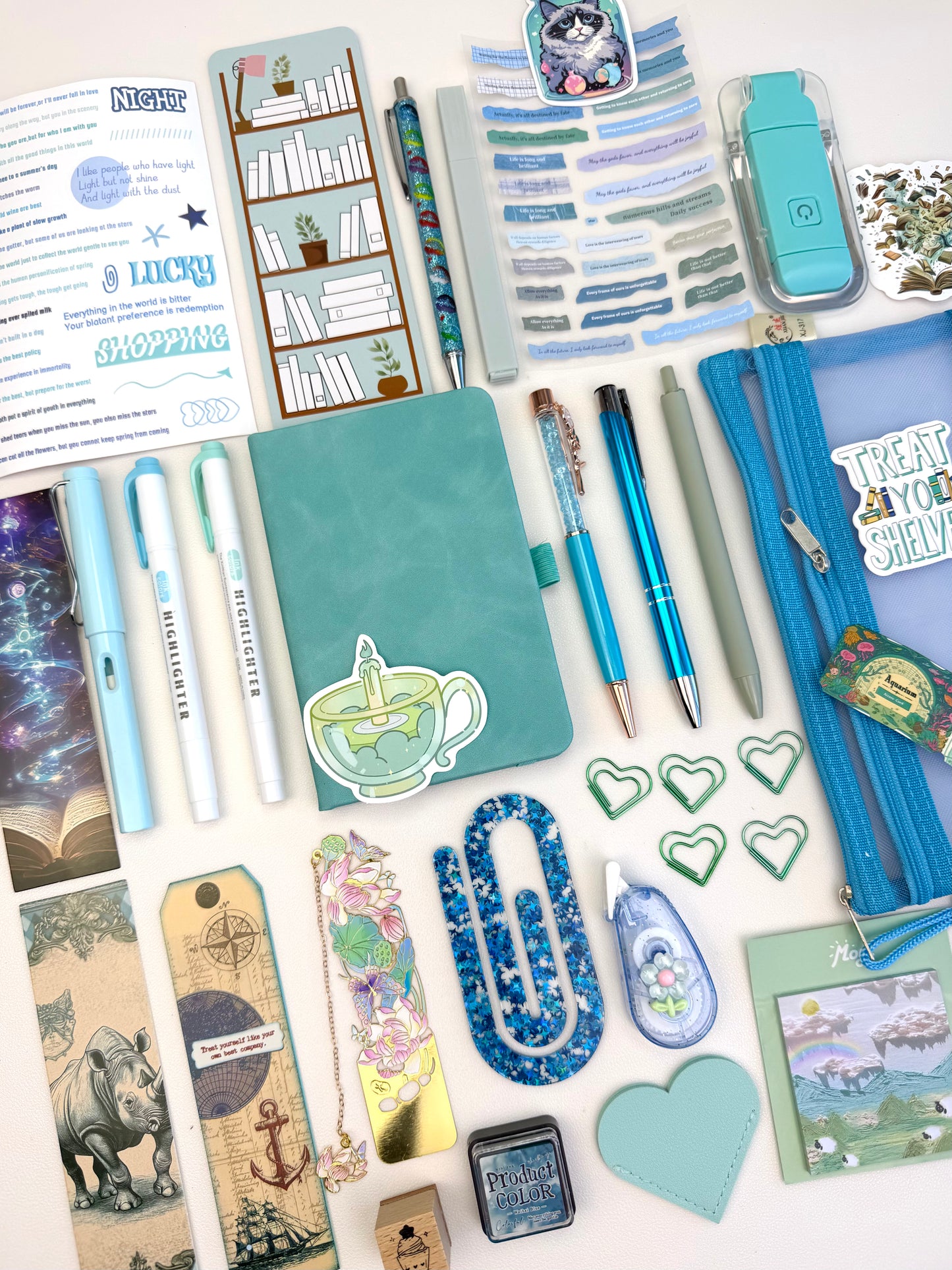 🩵 Bookish Bundle SKY MINT BLEND