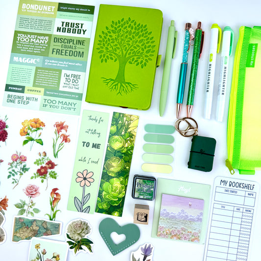 Tree of Life Bookish Bundle 🌿 GREEN