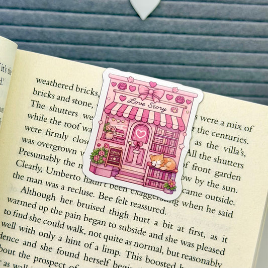 Love Story Magnetic Bookmark