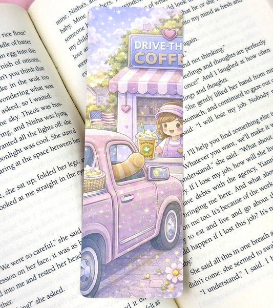 Coffe Drive-Thru Bookmark