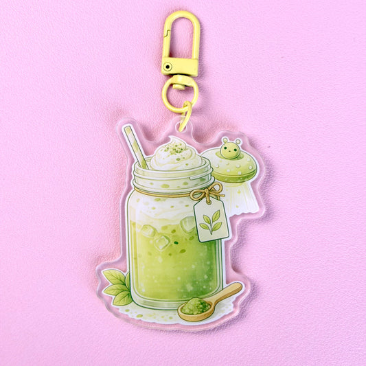 Matcha Keychain