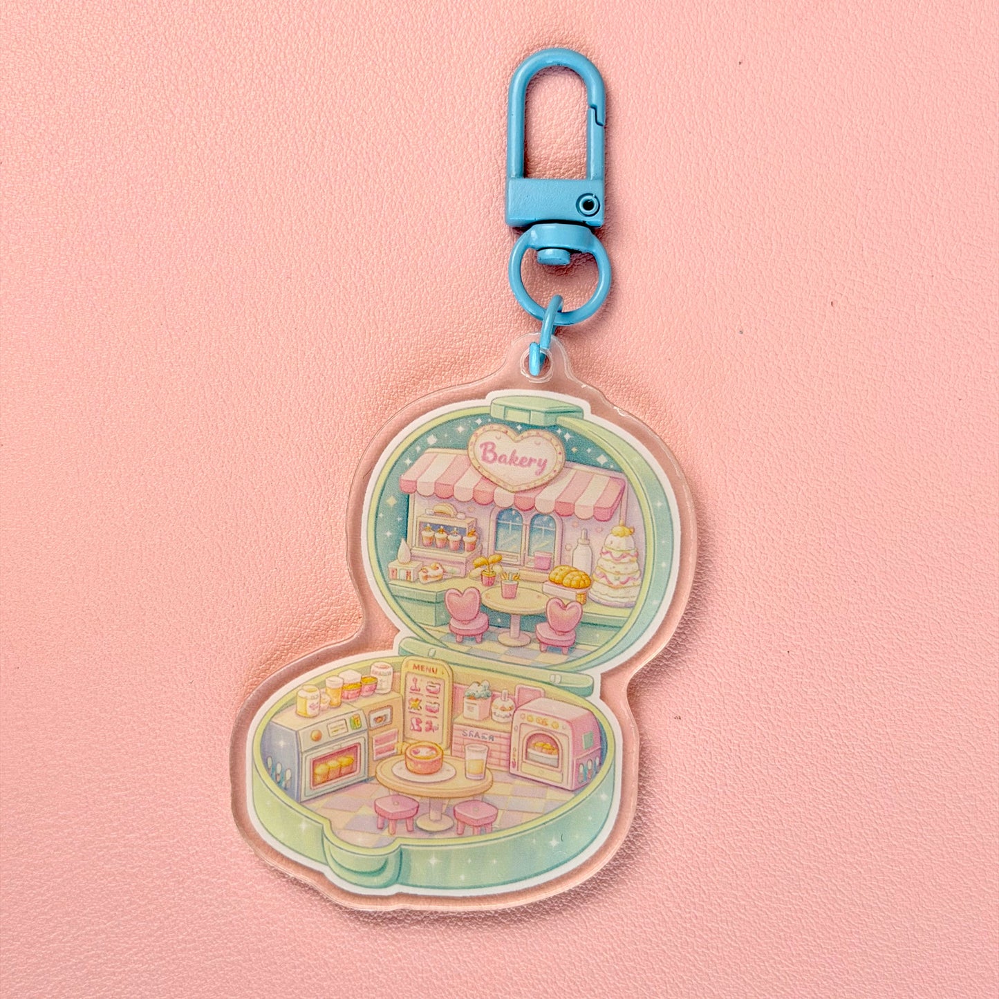 Mini Bakery Keychain
